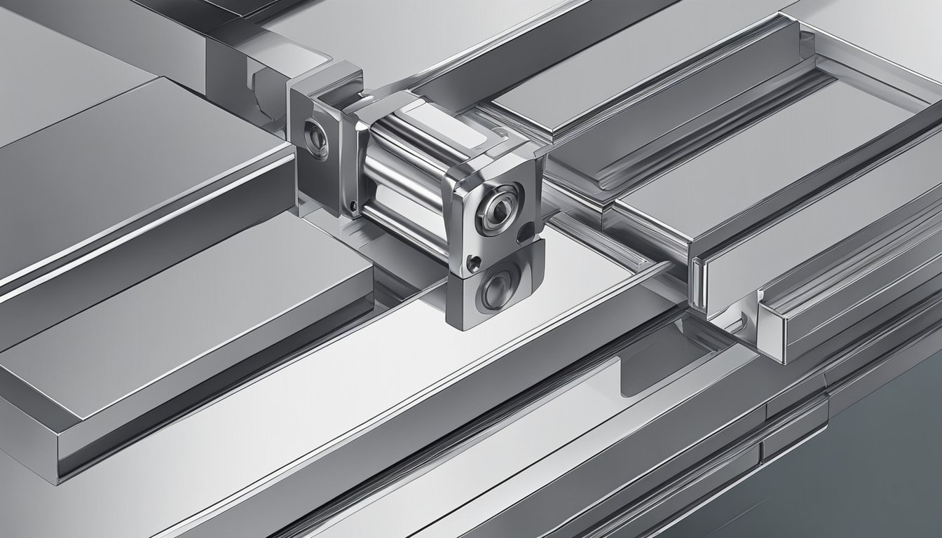 Best Insert Radius for Finishing Milling Steel: How to Optimize Your Machining Results 6 A precision CNC milling machine smoothly carves a steel block to achieve a mirror finish
